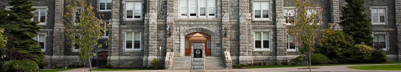 The entrance to McNally building